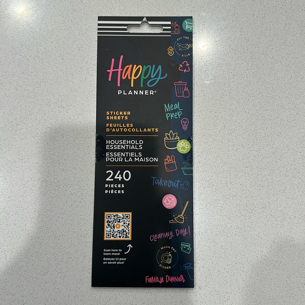 Happy Planner “Household Essentials” Sticker Pack
